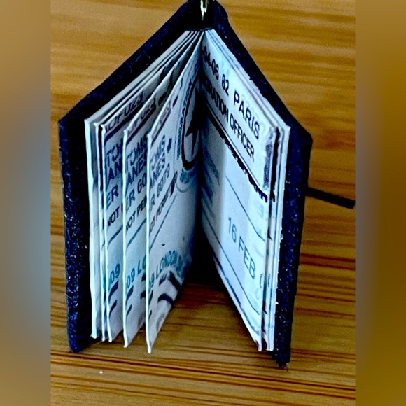 Travel Passport Earrings - Picture 4 of 6